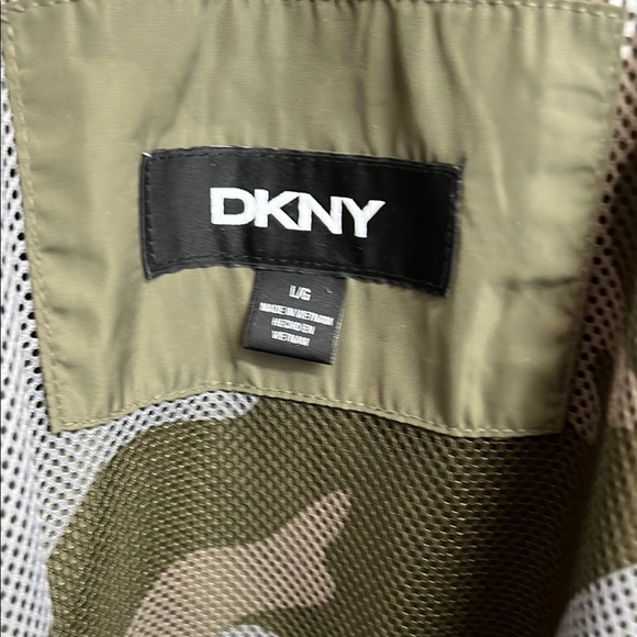 DKNY Sage Green Hooded Jacket - Picture 5 of 11